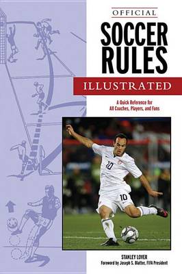 Book cover for Official Soccer Rules Illustrated