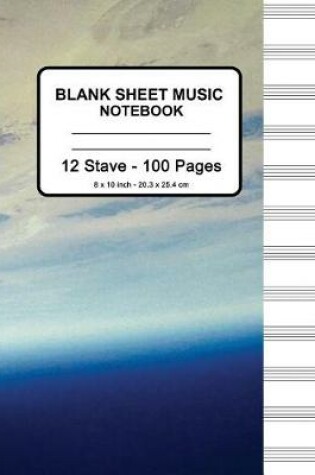 Cover of Blank Sheet Music Notebook