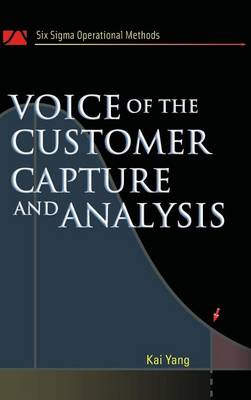 Book cover for Voice of the Customer: Capture and Analysis