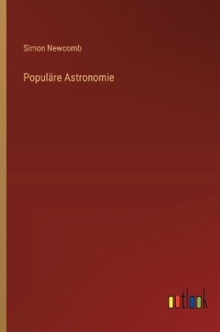 Cover of Populäre Astronomie