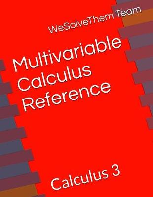 Book cover for Multivariable Calculus Reference