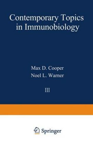 Cover of Contemporary Topics in Immunobiology