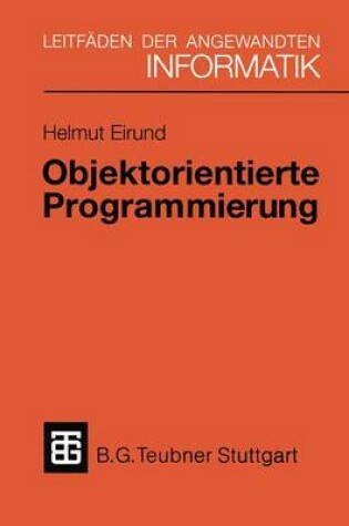 Cover of Objektorientierte Programmierung