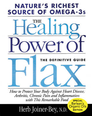 Book cover for The Healing Power of Flax