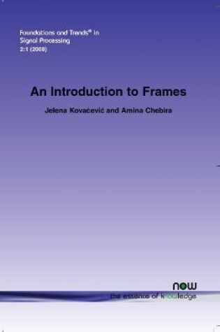 Cover of Introduction to Frames