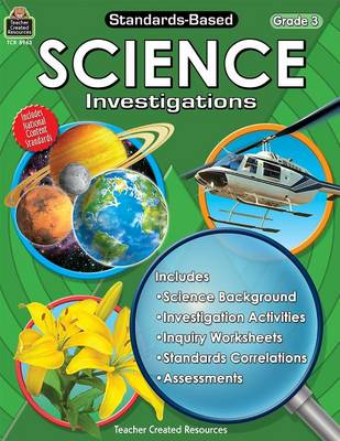 Book cover for Standards-Based Science Investigations, Grade 3