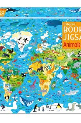 Cover of Usborne Book and Jigsaw Animals of the World