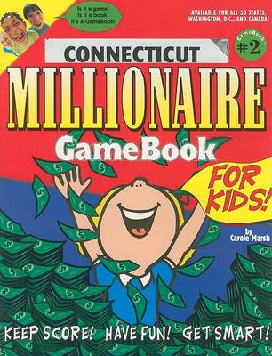 Book cover for Connecticut Millionaire Game Book for Kids!