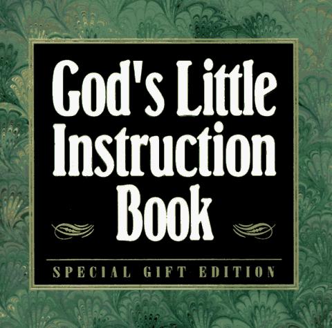 Book cover for God's Little Instruction Book