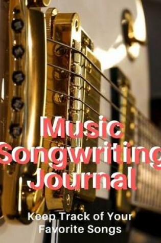Cover of Music Songwriting Journal