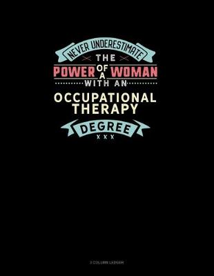 Cover of Never Underestimate The Power Of A Woman With An Occupational Therapy Degree