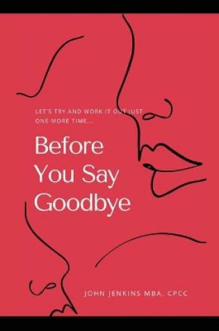 Cover of Before You Say Goodbye