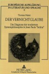 Book cover for Der Vernichtglaube