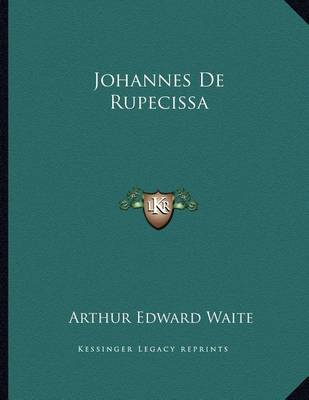 Book cover for Johannes de Rupecissa