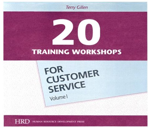 Book cover for 20 Workshops for Customer Service Volume 1