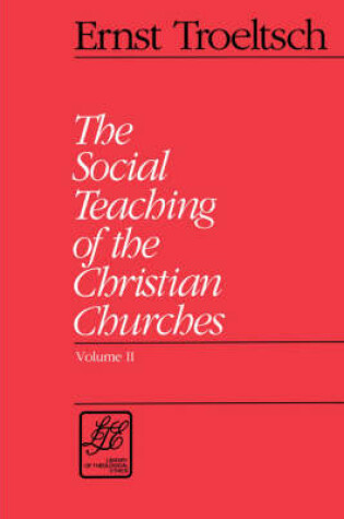 Cover of Social Teaching of the Christian Churches