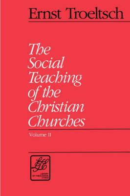 Book cover for Social Teaching of the Christian Churches