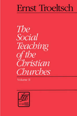 Cover of Social Teaching of the Christian Churches