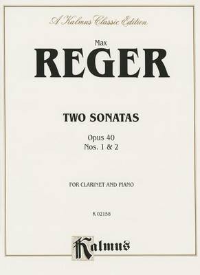 Cover of Two Sonatas, Opus 40, Nos. 1 & 2