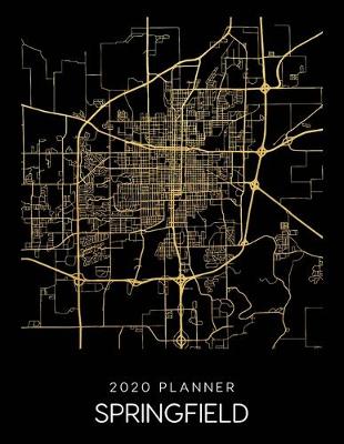 Book cover for 2020 Planner Springfield