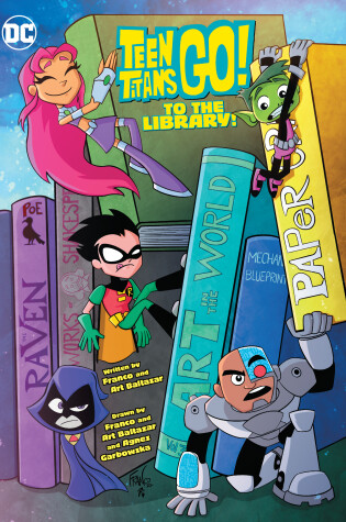 Cover of Teen Titans Go! to the Library!