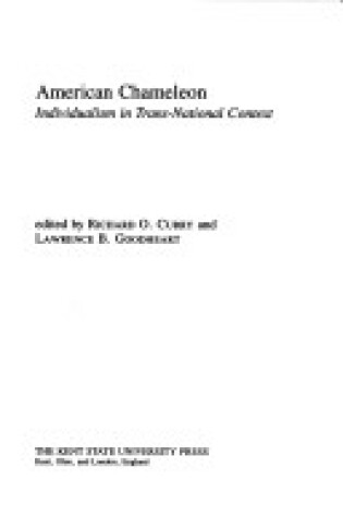 Cover of American Chameleon