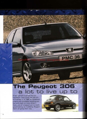 Book cover for Peugeot 306