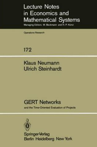 Cover of GERT Networks and the Time-Oriented Evaluation of Projects