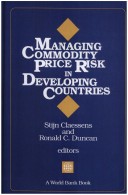 Book cover for Managing Commodity Price Risk in Developing Countries