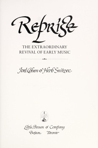 Cover of Reprise