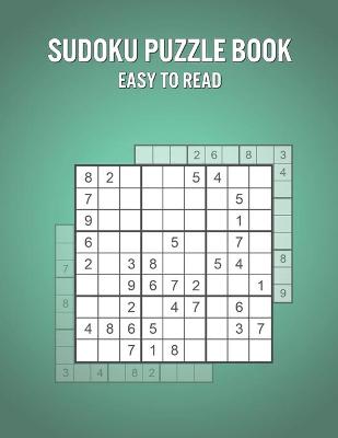 Book cover for Sudoku Puzzle Book Easy To Read