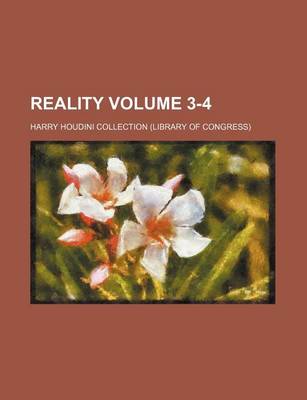 Book cover for Reality Volume 3-4