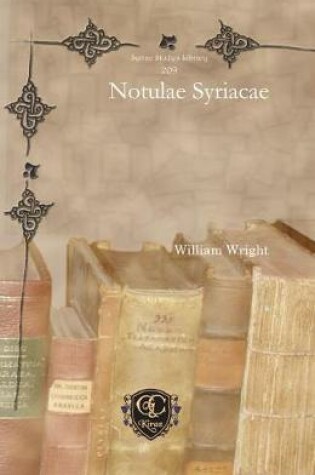 Cover of Notulae Syriacae