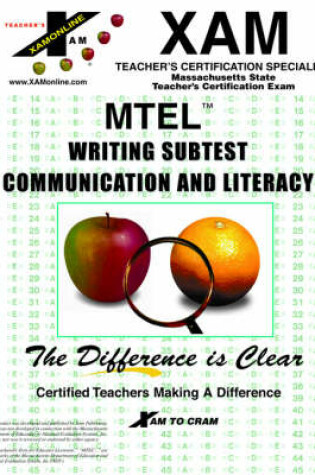 Cover of MTEL Writing Subtest Communication and Literacy