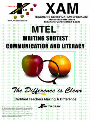 Book cover for MTEL Writing Subtest Communication and Literacy