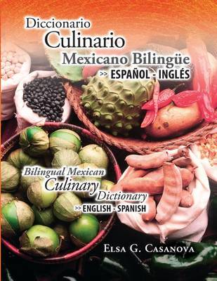 Book cover for Diccionario Culinario Mexicano Bilinge