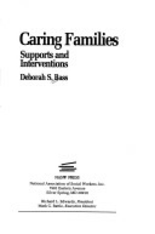 Cover of Caring Families