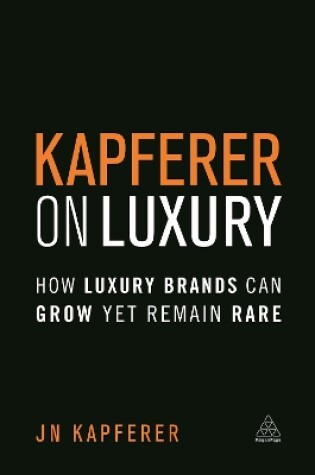 Cover of Kapferer on Luxury