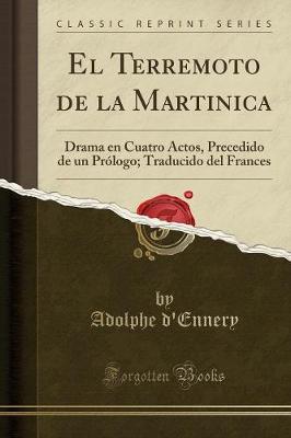 Book cover for El Terremoto de la Martinica