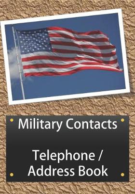 Book cover for Military Contacts Telephone/ Address Book