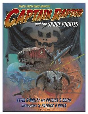 Book cover for Captain Raptor and the Space Pirates