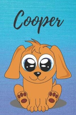 Cover of Cooper dog coloring book / notebook / journal / diary