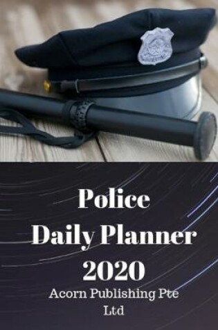 Cover of Police Daily Planner 2020