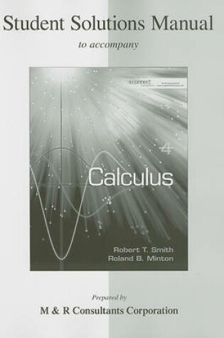 Cover of Student Solutions Manual for Calculus