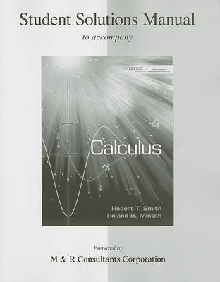 Cover of Student Solutions Manual for Calculus