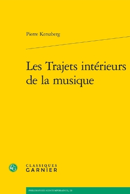 Book cover for Les Trajets Interieurs de la Musique