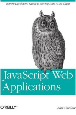 Cover of JavaScript Web Applications