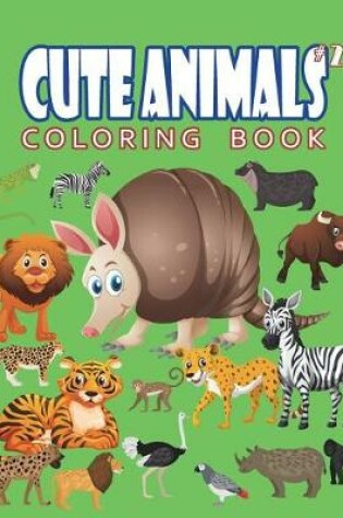Cover of Cute Animals Coloring Book Vol.23
