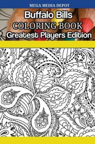 Cover of Buffalo Bills Coloring Book Greatest Players Edition