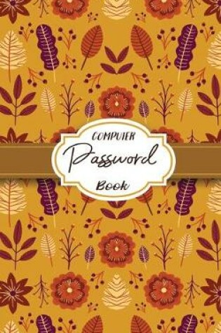 Cover of Computer Password Book